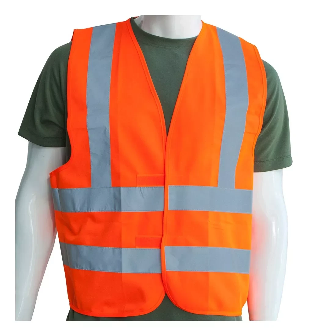 Жилет сигнальний XL оранжевий SH-028 SAPFIRE