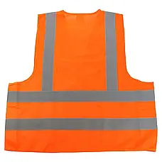 Жилет сигнальний XL оранжевий SH-028 SAPFIRE, фото 2