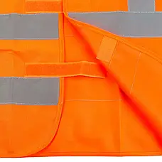 Жилет сигнальний XL оранжевий SH-028 SAPFIRE, фото 3