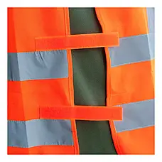 Жилет сигнальний XL оранжевий SH-028 SAPFIRE, фото 5