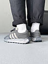 Кросівки чоловічі сірі Adidas Retropy E5 Black Grey (15696), фото 5