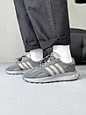 Кросівки чоловічі сірі Adidas Retropy E5 Black Grey (15696), фото 6