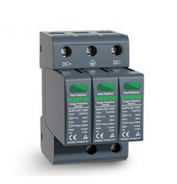 Обмежувач перенапруги (ПЗІП) Suntree SUP2H1-PV 1000VDC(T1+T2) 3P