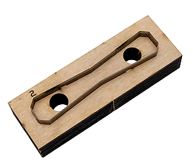 Штамп висікач вирубний для виробів зі шкіри #15