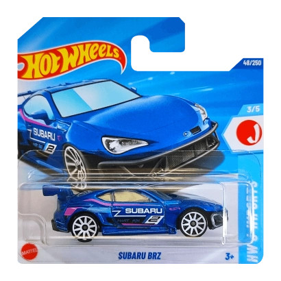 МАШИНКА БАЗОВА HOT WHEELS SUBARU BRZ J-IMPORTS 1:64 HYW99 BLUE