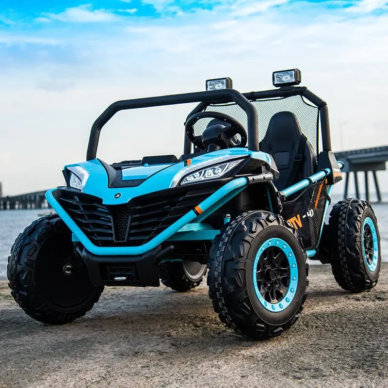 Дитячий електромобіль двомісний Баггі джип 4x4, фото 1