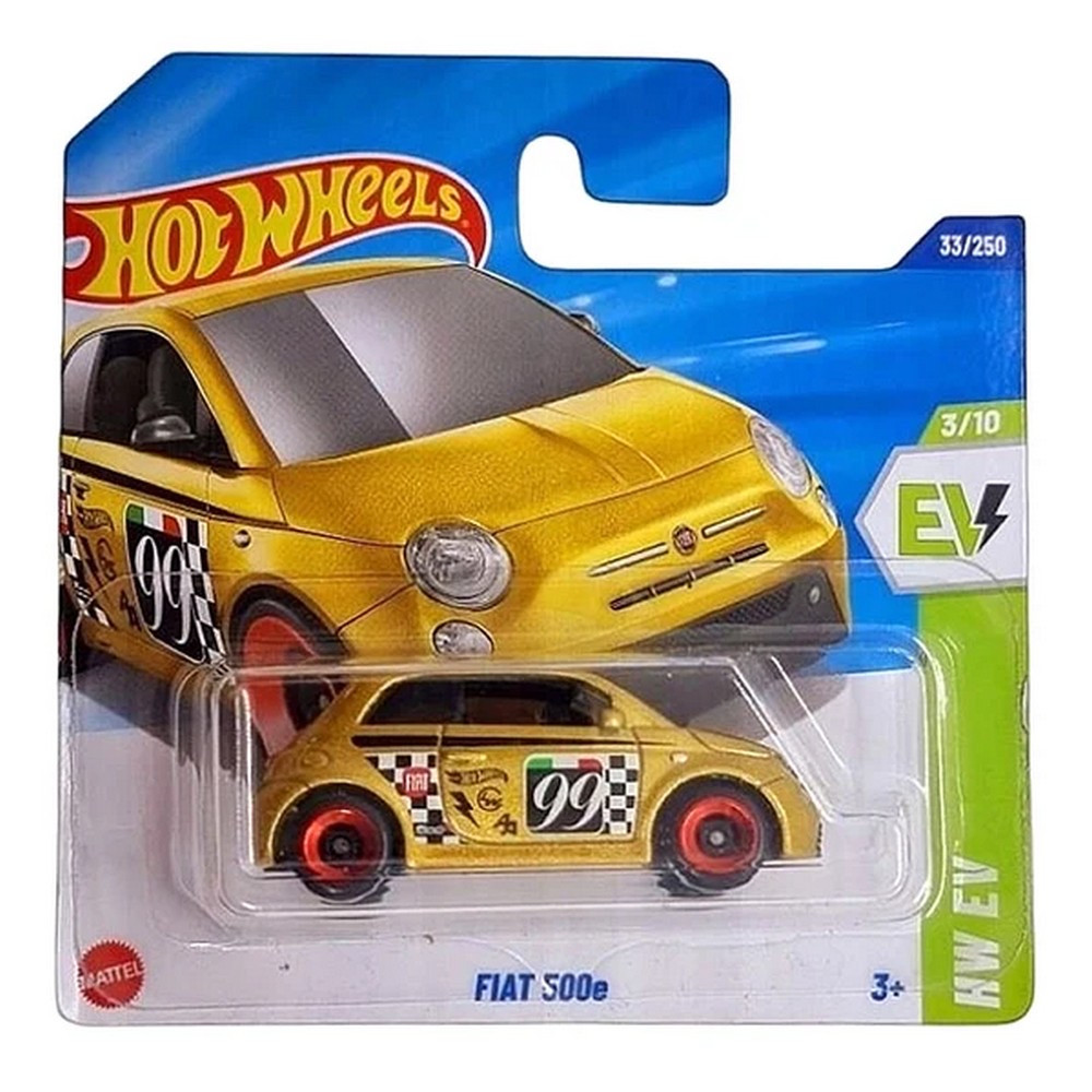 Автомобіль базовий Hot Wheels Fiat 500e HYW85-N521