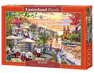 Пазл Castorland Романтичний міський захід сонця 1000 елементів