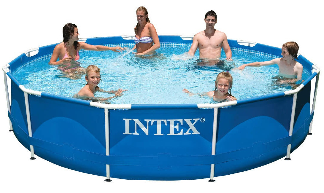 Каркасний басейн Intex 28210 (366 x 76см) Metal Frame Pool