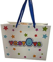 Подарунковий пакет з логотипом розмір L