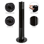 Колонний вентилятор Clatronic TVL 3770 Black (78 см, 35 Вт, Німеччина), фото 2
