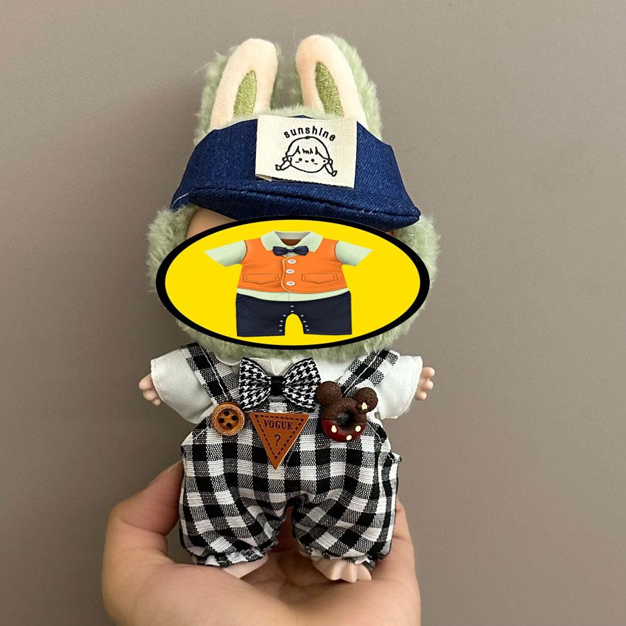 Одяг Лабубу (без ляльки та взуття) Муві для м'якої плюшевої іграшки Лабубу для дітей (l_14406), фото 1