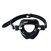 Кляп BDSM розширювач силіконові губи в чорному кольорі, фото 4