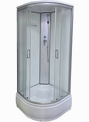 Душовий бокс Atlantis AKL 30T-M XL 90х90х215 середній піддон 32 см