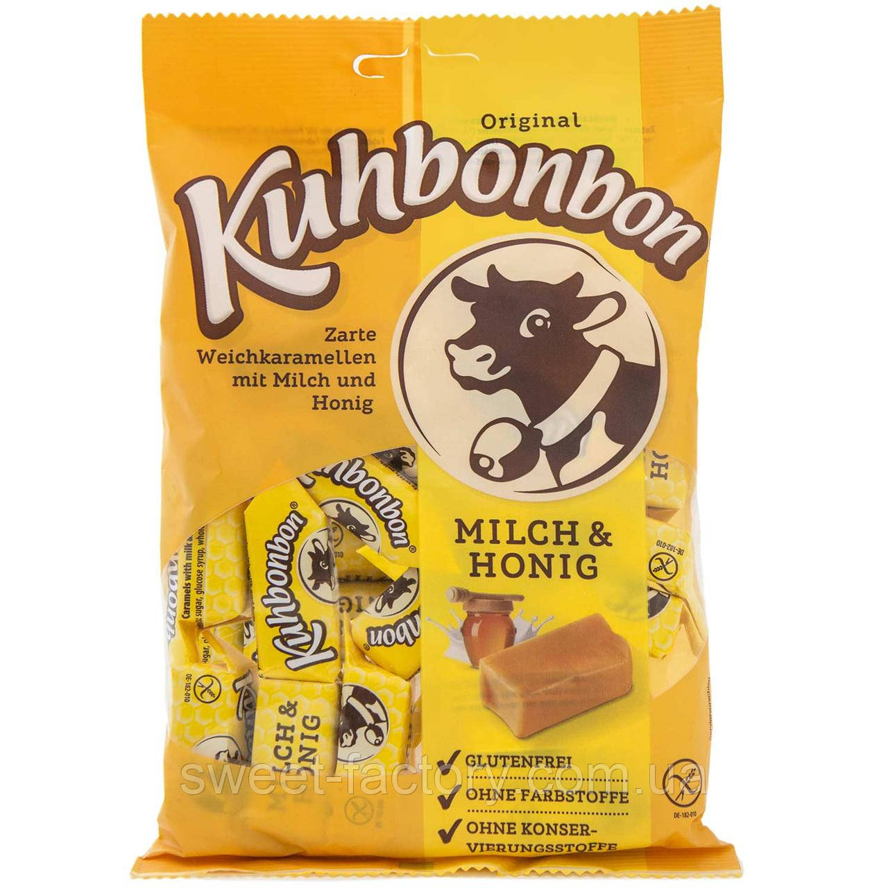 Ірис Kuhbonbon Milch Honig 200g
