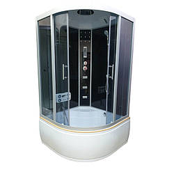 Душовий бокс Atlantis L-508-A (GR) 110х110х218 глибокий піддон