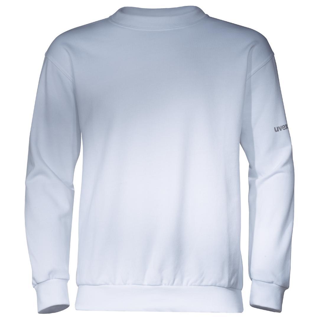 Толстовка uvex basic white, колір білий, розмір М (8815610)