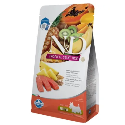 Cухий корм для собак дрібних порід Farmina (Фарміна) N&D Tropical Selection Adult Mini з лососем та фруктами 1.5 кг