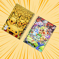 Блокнот А6 на пружині в клітинку 48 арк. Pokemon 003