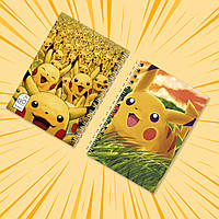 Блокнот А6 на пружині в клітинку 48 арк. Pokemon 008