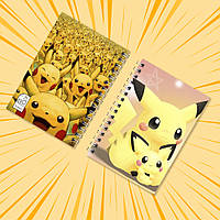 Блокнот А6 на пружині в клітинку 48 арк. Pokemon 014