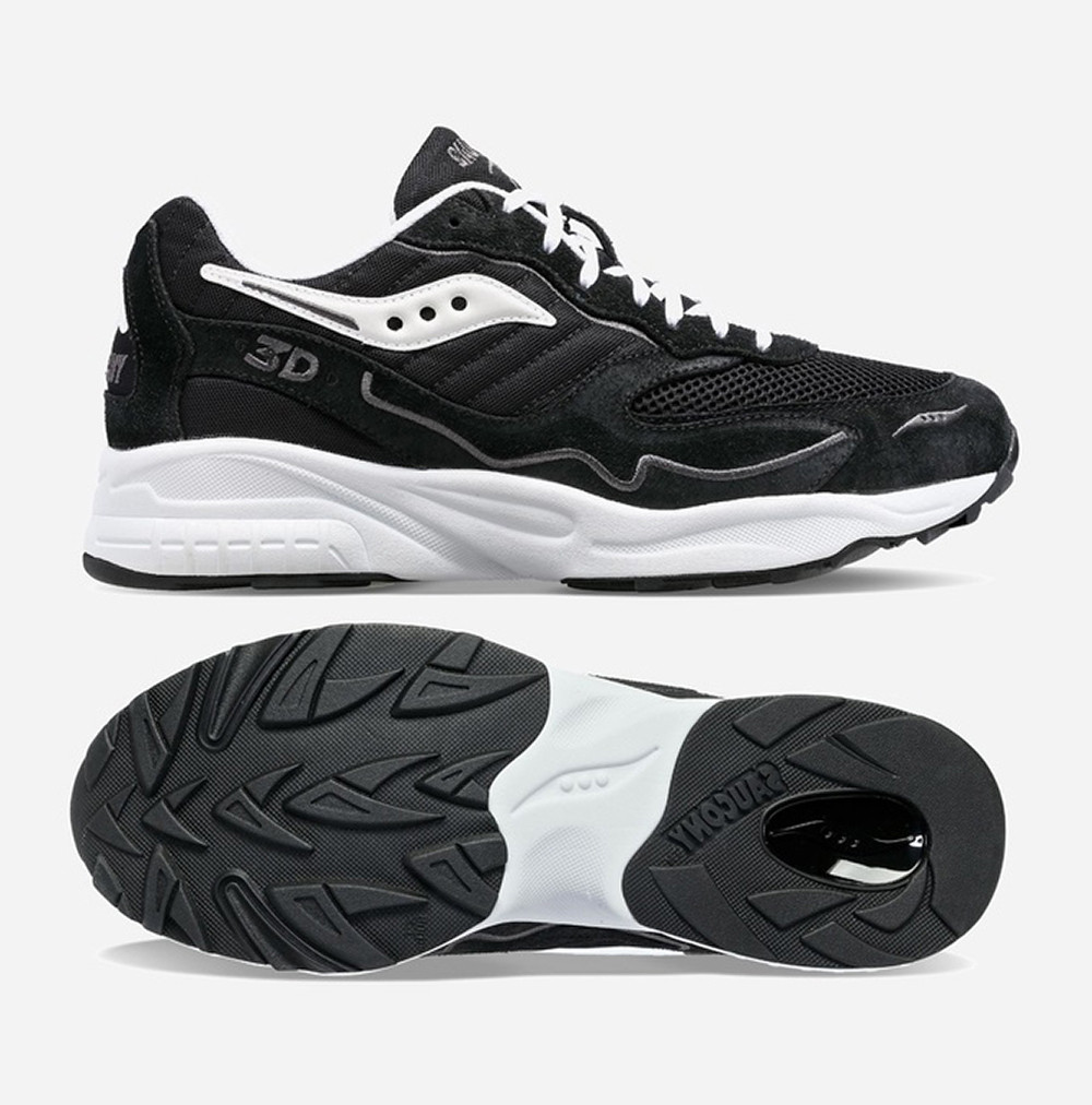 Кросівки Saucony 3D GRID Hurricane Black/White