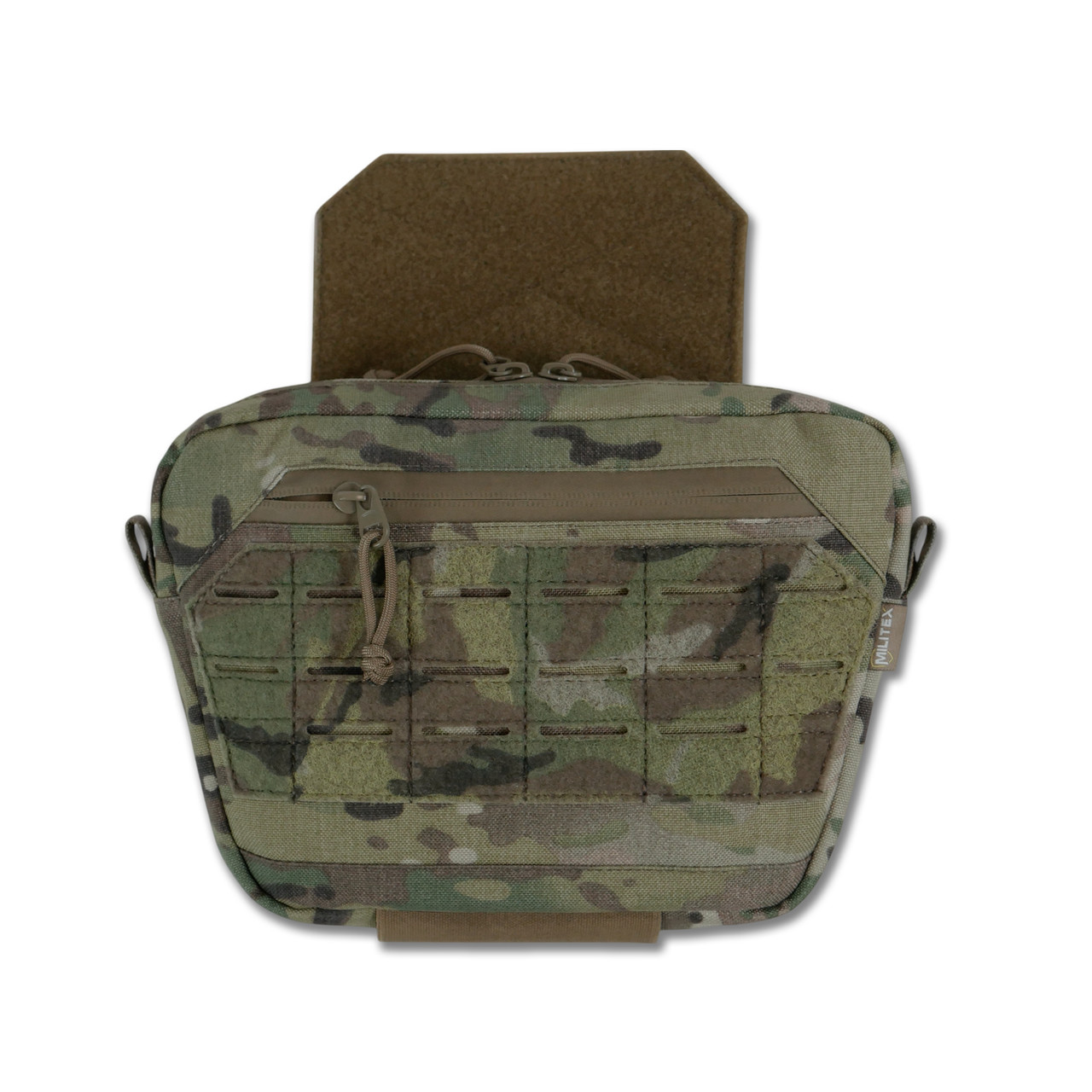 Сумка-напашник XL(25,5х19х6,5 см) Militex Cordura original USA (Мультикам) з можливістю встановлення балістиного захисту, фото 1