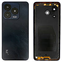 Задня кришка ZTE Blade A75 4G (чорна Original New зі склом камери)