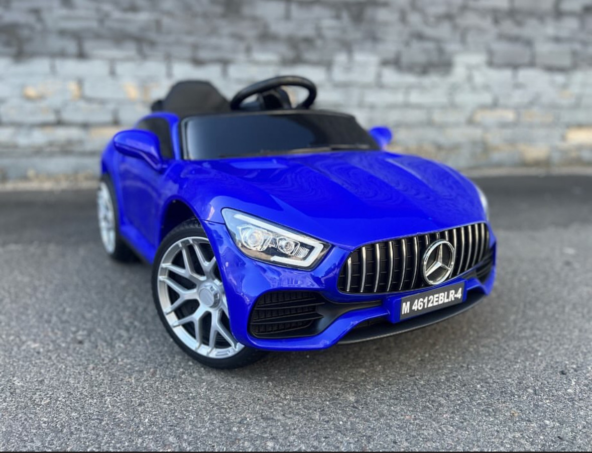 Дитячий електромобіль Mercedes на акумуляторі + пульт, фото 1