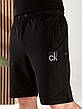 Літній чоловічий костюм Calvin Klein шорти та футболка брендовий чорний спортивний костюм Кельвін Кляйн, фото 7