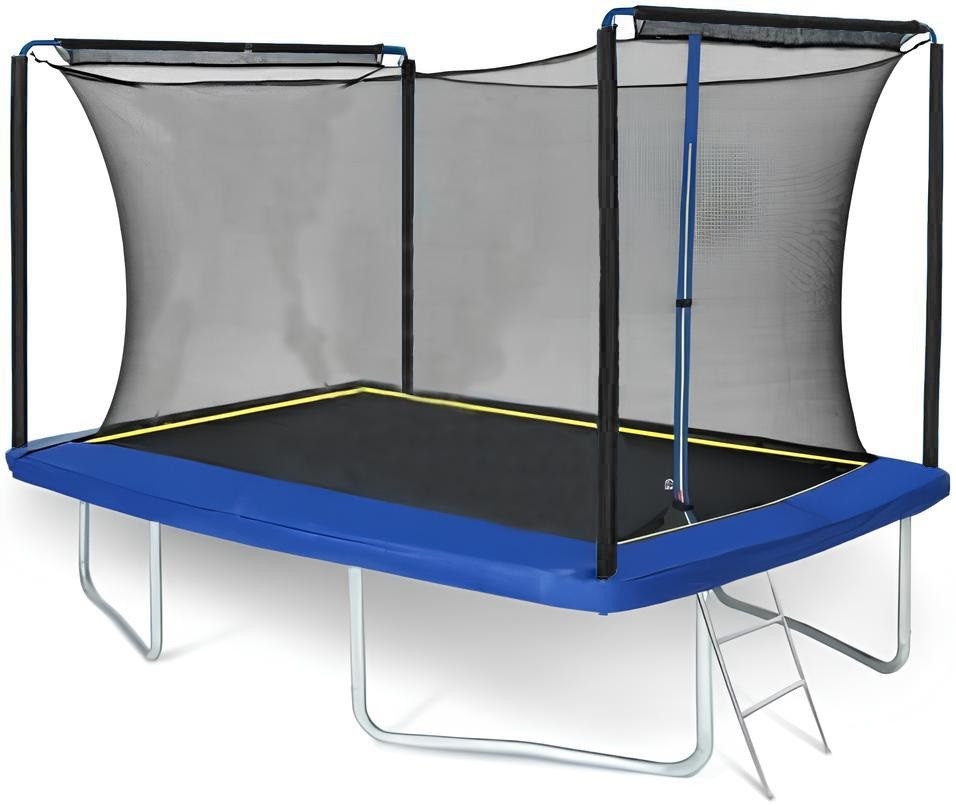 Прямокутний батут 366х244 см із внутрішньою сіткою WellActive, фото 1