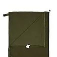 Флісовий вкладиш-ковдра для спального мішка Tribe Liner 200х75 см хакі, фото 6