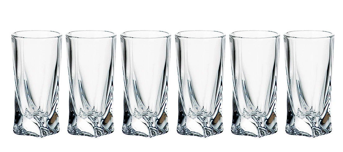 Набір чарок для лікеру/горілки Bohemia Quadro 50мл 159221, фото 1