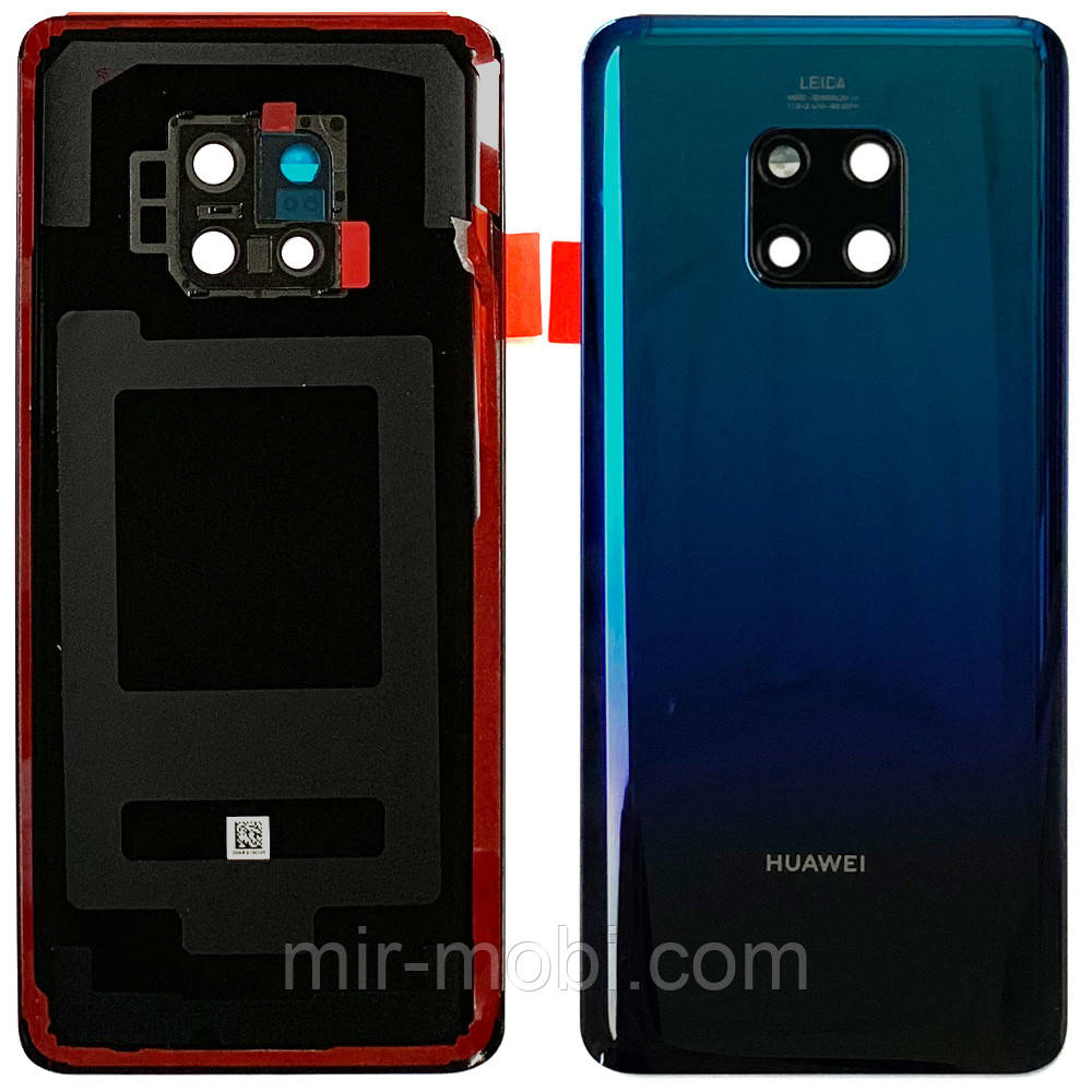 Задня кришка Huawei Mate 20 Pro LYA-L09 (фіолетова Original New зі склом камери)