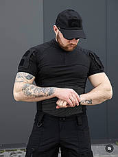 Бойова сорочка Убакс короткий рукав Чорний Розмір L (24093), фото 3