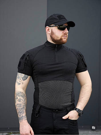 Бойова сорочка Убакс короткий рукав Чорний Розмір L (24093), фото 1