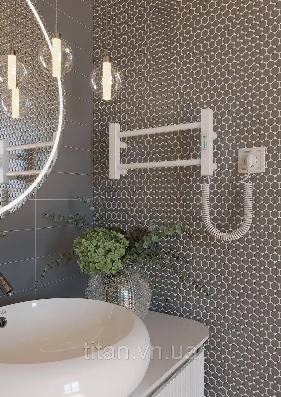 Рушникосушарка Elna Ладер Люкс 2 Білий 210Х530мм