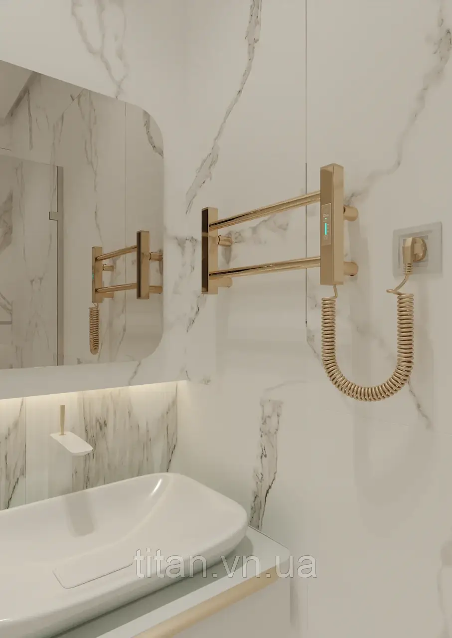 Рушникосушарка Elna Ладер Люкс 2 Голд 210Х530мм, фото 1