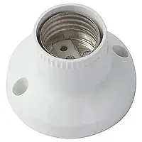 Патрон Е-27 DE-PA із кріпленням на стелю полікарбонат білий