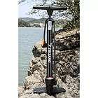 Насос підлоговий зі шлангом та манометром + додаткові наконечники Trizand 19164, фото 7