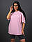 Оверсайз Жіноча б/в спортивна футболка, фото 2