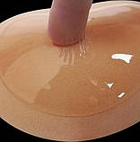 Самоклеючі поролонові вкладиші чашечки Push Up колір Beige та Black 2 пари, фото 4