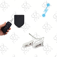 Електростимулятор сосков с зажимами-прищепками и дистанционным пультом