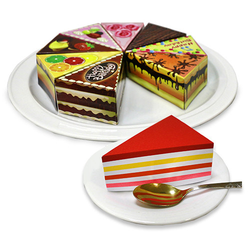 Бумага для заметок (блок) в виде торта NoteCake «Happy Birthday в шоколаде» - фото 4 - id-p470769884