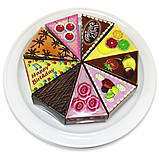 Папір для нотаток (блок) у формі торта NoteCake «Happy Birthday в шоколаді», фото 7