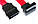 SATA data CC-Ls 7pin-7pin 50 см штекер 90 градусів, фото 4