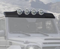 MANSORY roof panel with 4 position lights for Mercedes G-class