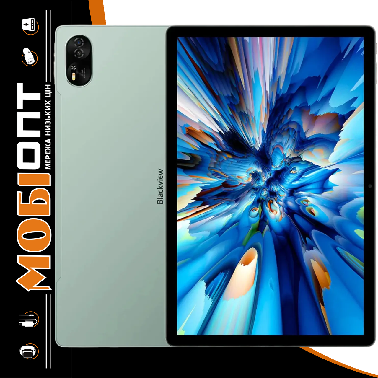Планшет Blackview Mega 8 12/512Gb LTE Lagoon Green Global version