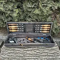 Подарунковий набір Гетьман темна текстура