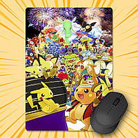 Килимок для миші 210x290 мм Pokemon 002